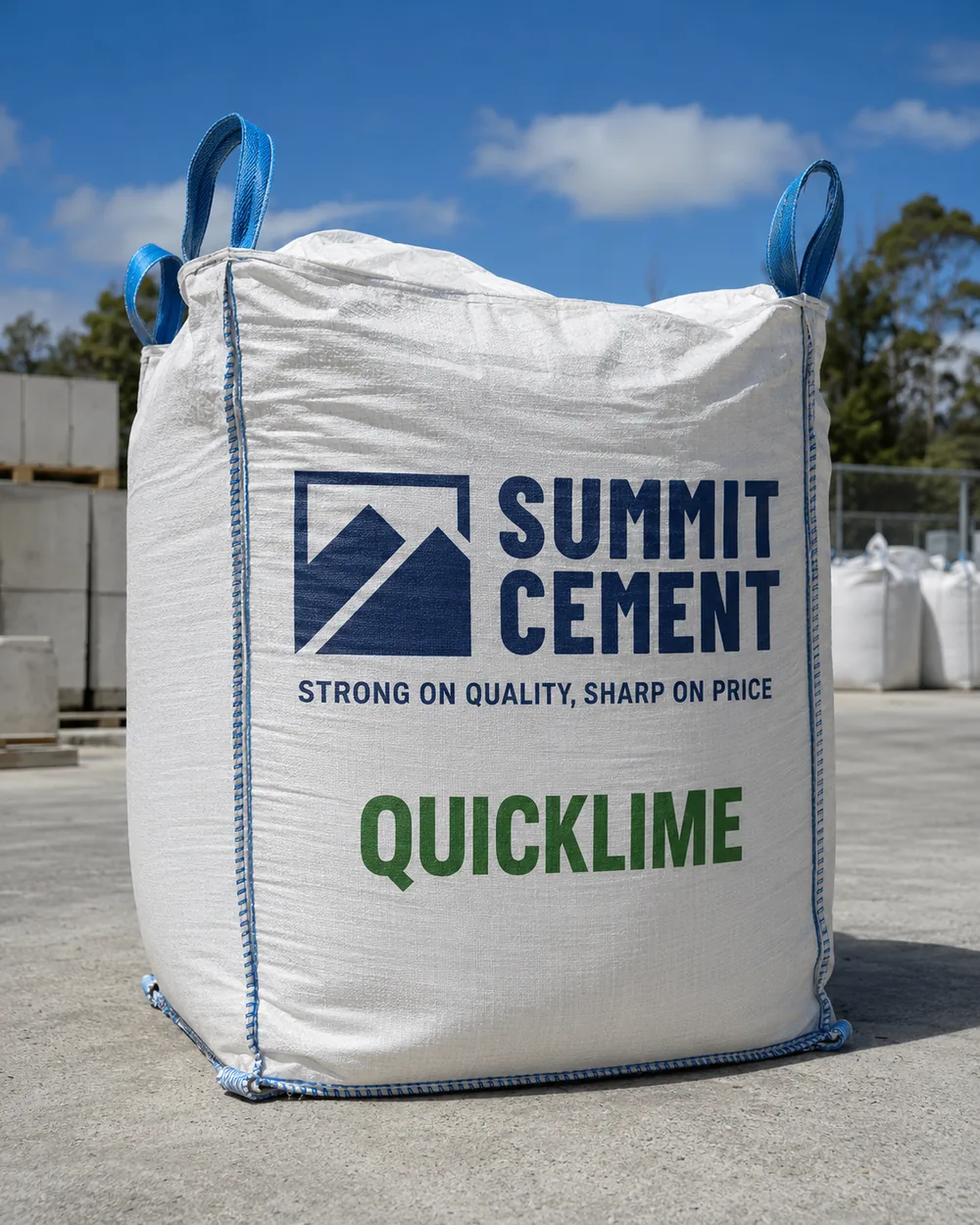 Summit Cement Quicklime — 1 tonne bulk bag